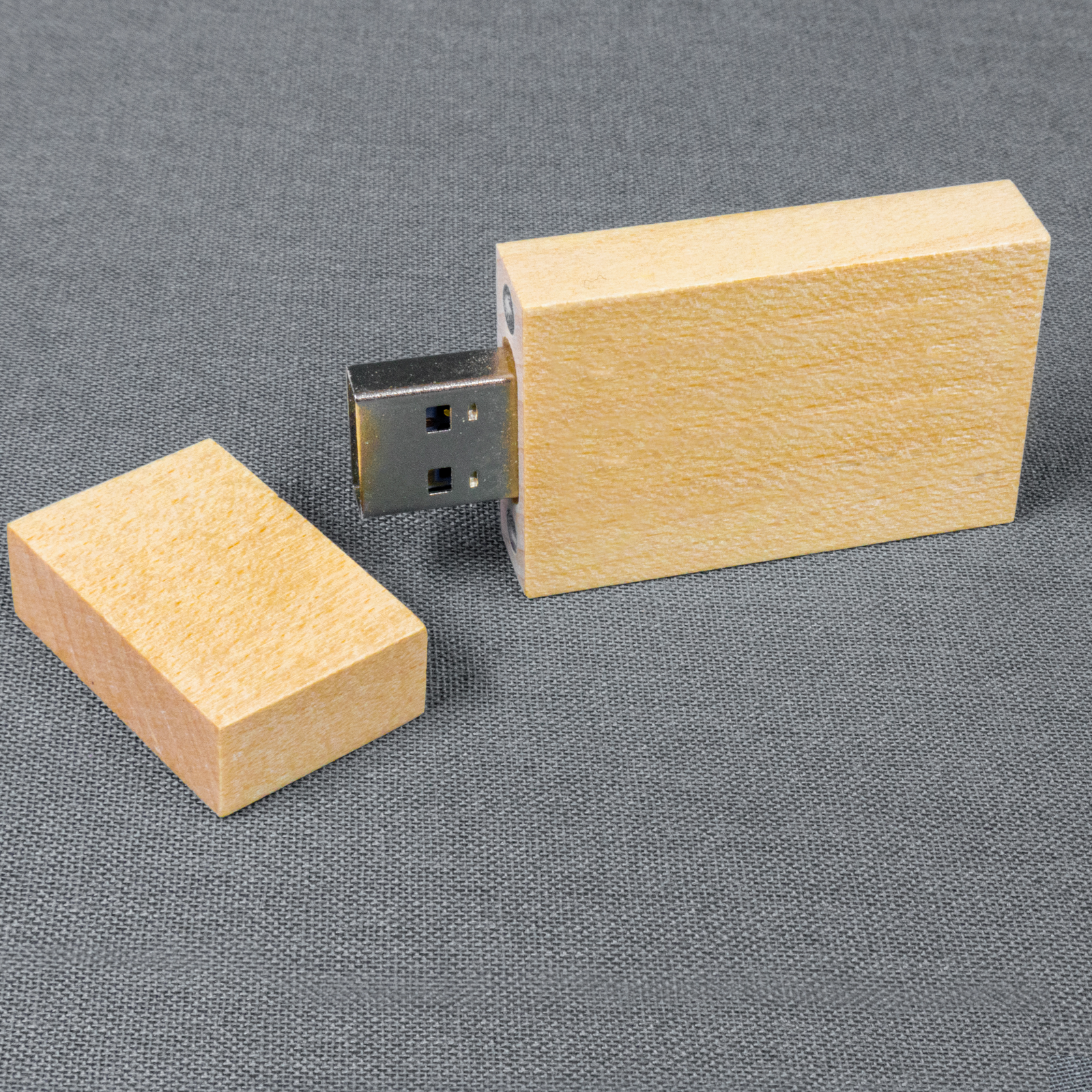 Light Wood USB Slide 2