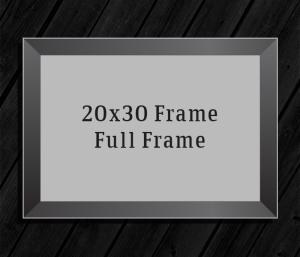 20in x 30in Frame (Full Frame) with Full Photo design