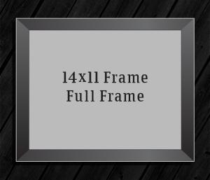 14in x 11in Frame (Full Frame) with Full Photo design