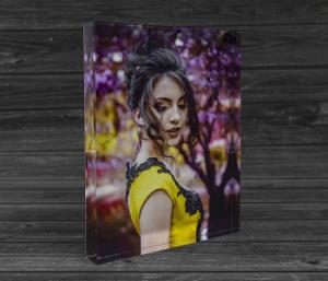 4"x4" Acrylic Block  with Full Photo design