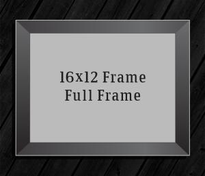  16in x 12in Frame (Full Frame) with Full Photo design