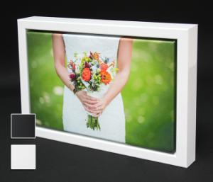 8"x8" Box Framed Canvas with Full Photo design