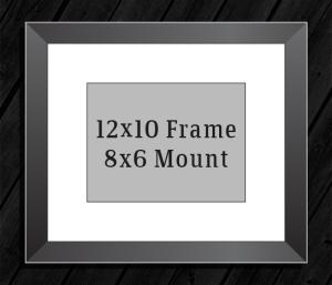  12in x 10in Frame (8in x 6in Mount) with Full Photo design